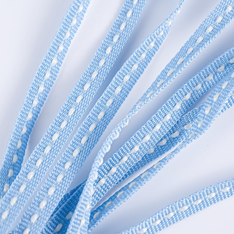 حزام تغليف زهور منقط من البوليستر مقاس 0.5 سم