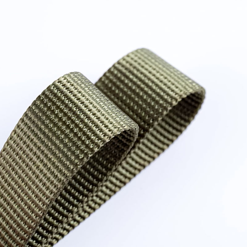 حزام مرن من نسيج قطني بوليستر 2.5 سم لأطواق الكلاب